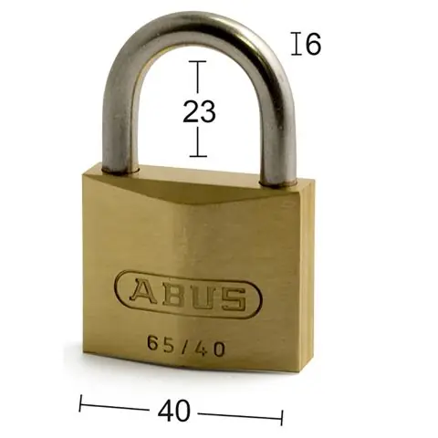ABUS 65 IB RF Hänglås Lägg i varukorgen